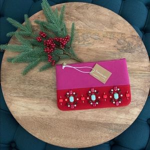 Francescas beaded clutch